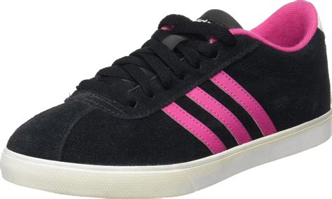 adidas courtset w schwarz rosa|Amazon.com: Adidas Womens Tennis Court Shoes.